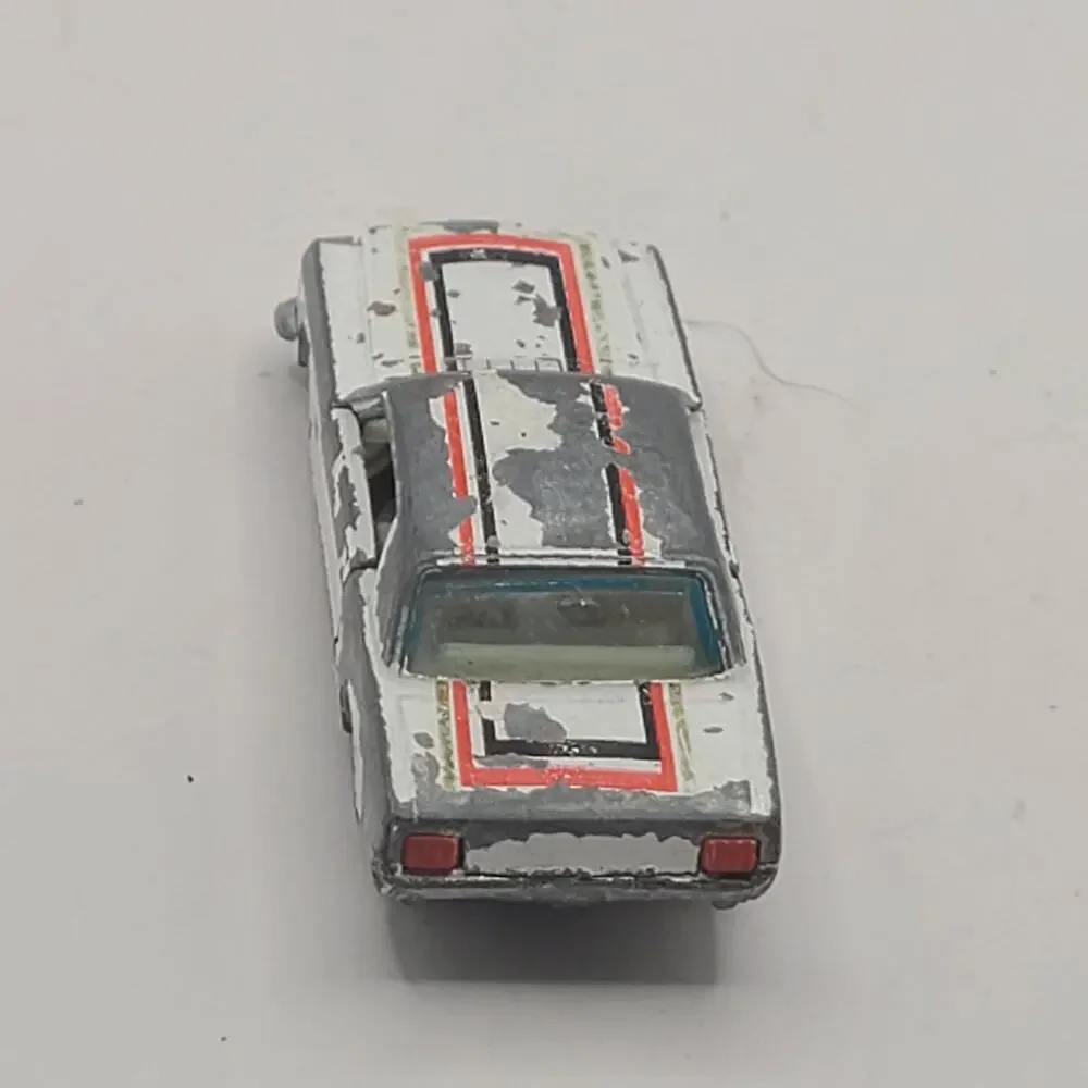Yatming White 66 Mustang No.1073 Hong Kong Loose